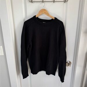 JCrew Classic Black Sweater